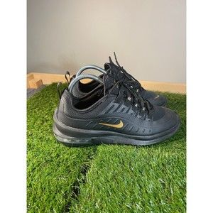 Nike Air Max Axis Black Metallic Gold AA2168-007 Running ShoesSz 8 Men.